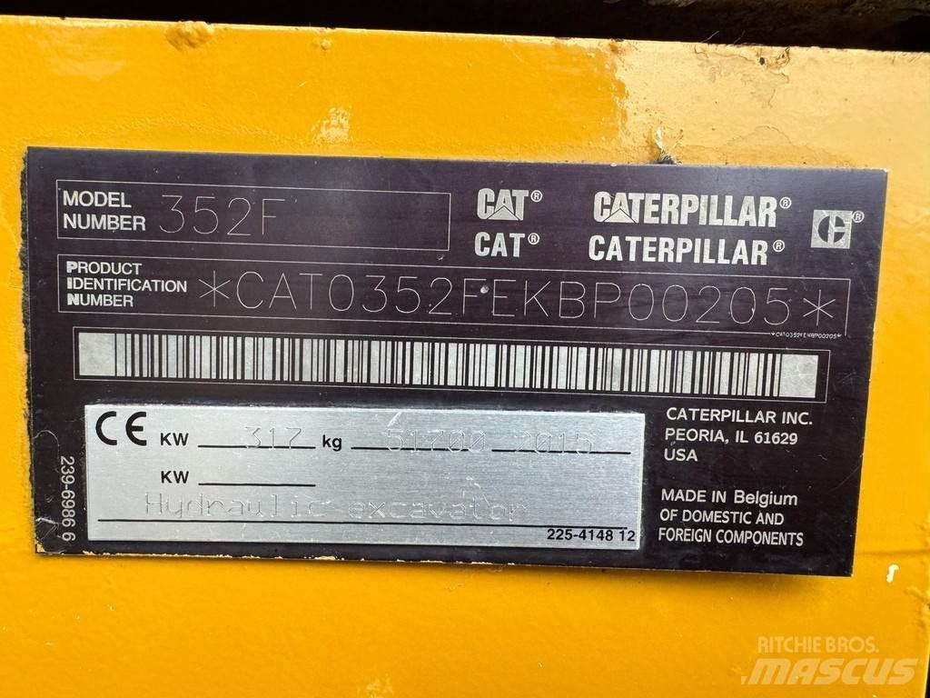 CAT 352F Excavatoare pe șenile
