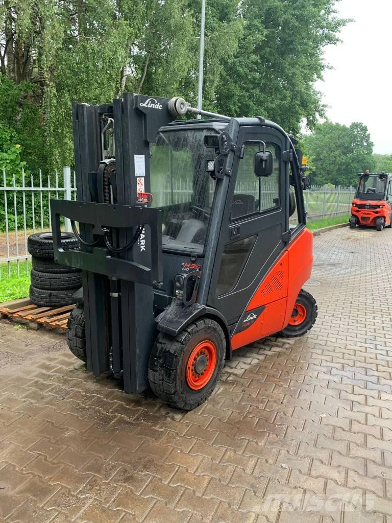 Linde H 35 D Stivuitor diesel