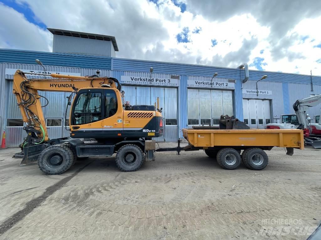 Hyundai 160W-9A Excavatoare cu roti