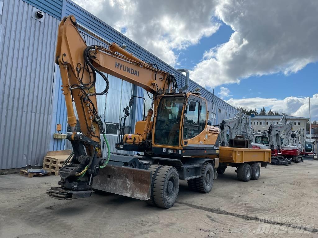 Hyundai 160W-9A Excavatoare cu roti