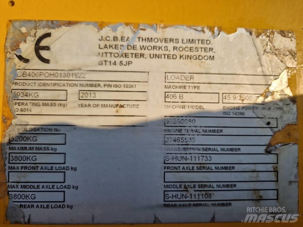 JCB 406 B Incarcator pe pneuri