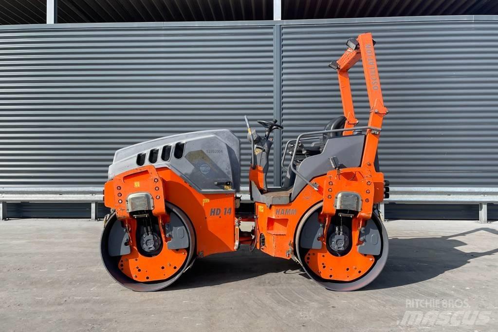 Hamm HD 14 VV Cilindri compactori dubli