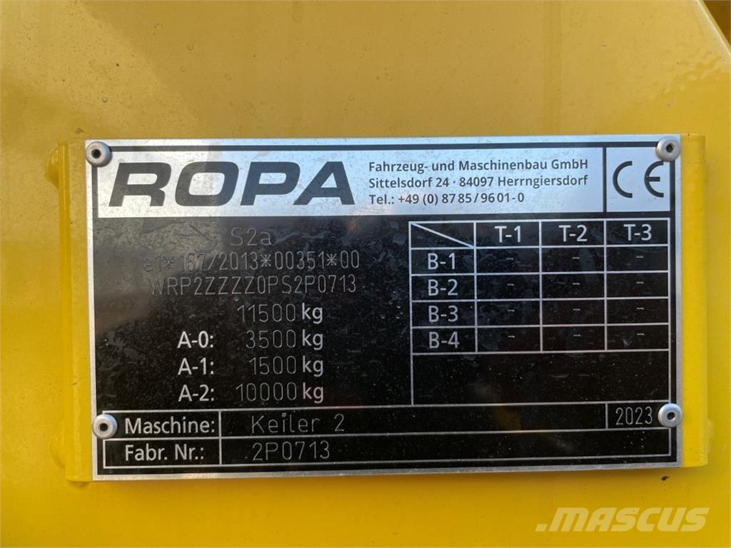 Ropa KEILER 2 Recoltatoare de cartofi