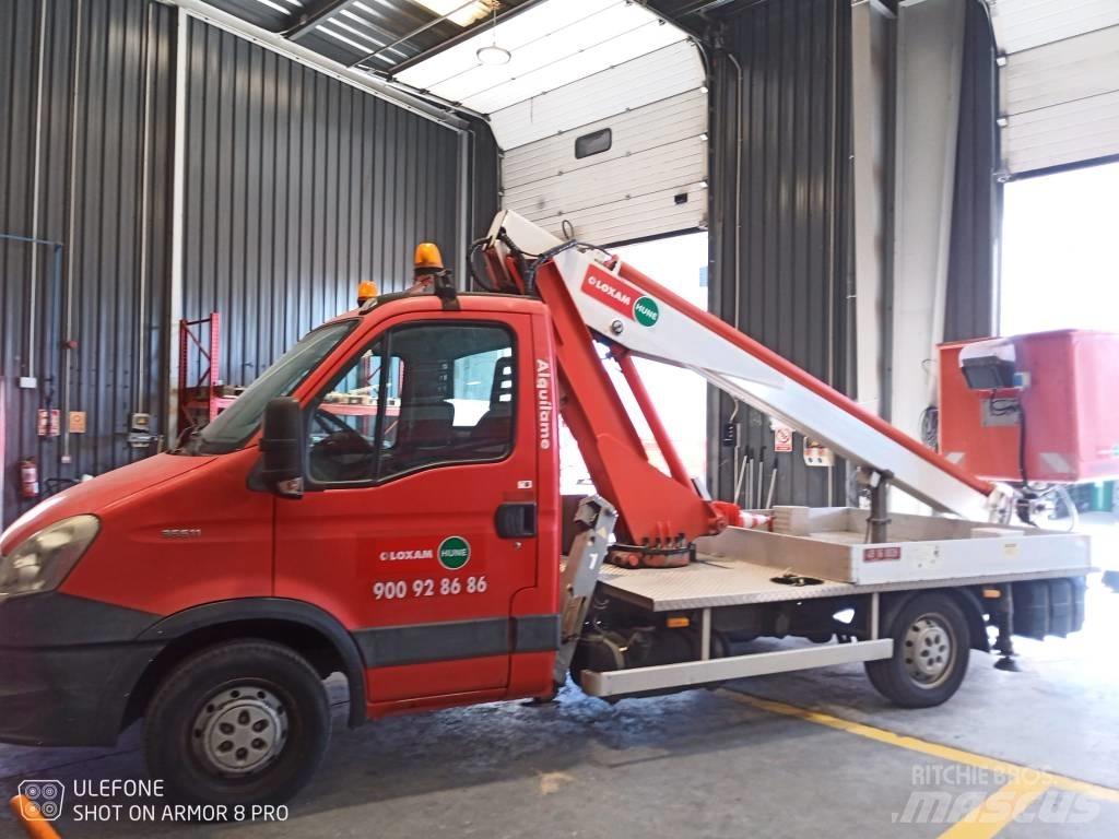 Multitel 160 Alu Platforme aeriene montate pe camion