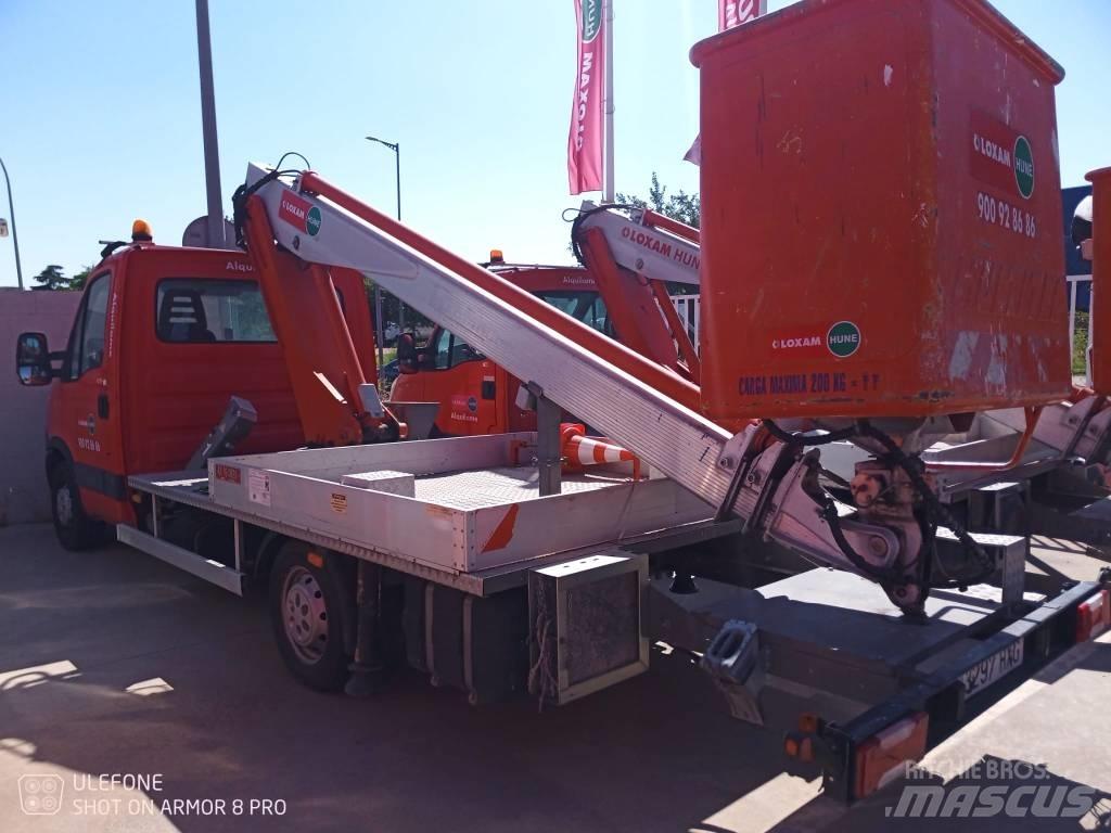 Multitel 160 Alu Platforme aeriene montate pe camion