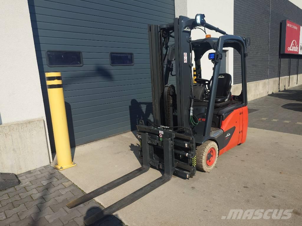 Linde E15/386-02 Stivuitor electric
