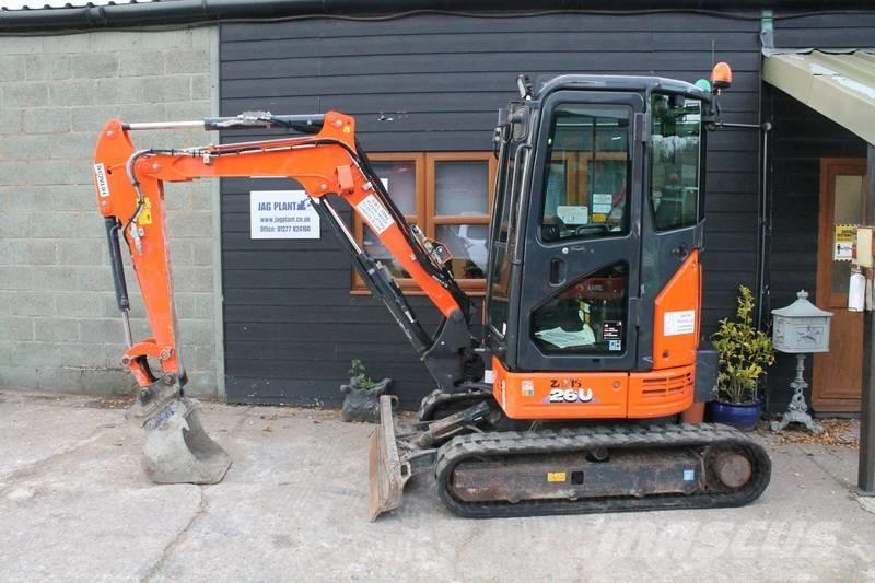 Hitachi ZX 26 U Mini excavatoare < 7t