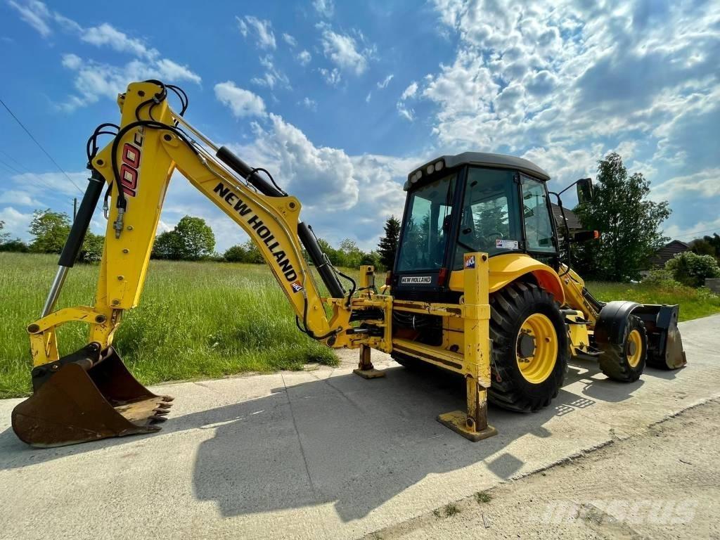 New Holland B 100 C Buldoexcavatoare