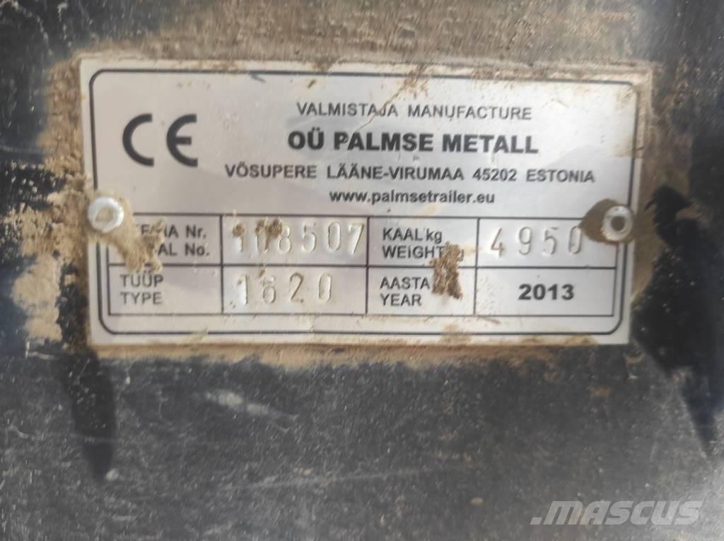 Palmse Trailer 1620L Remorci rabatabile