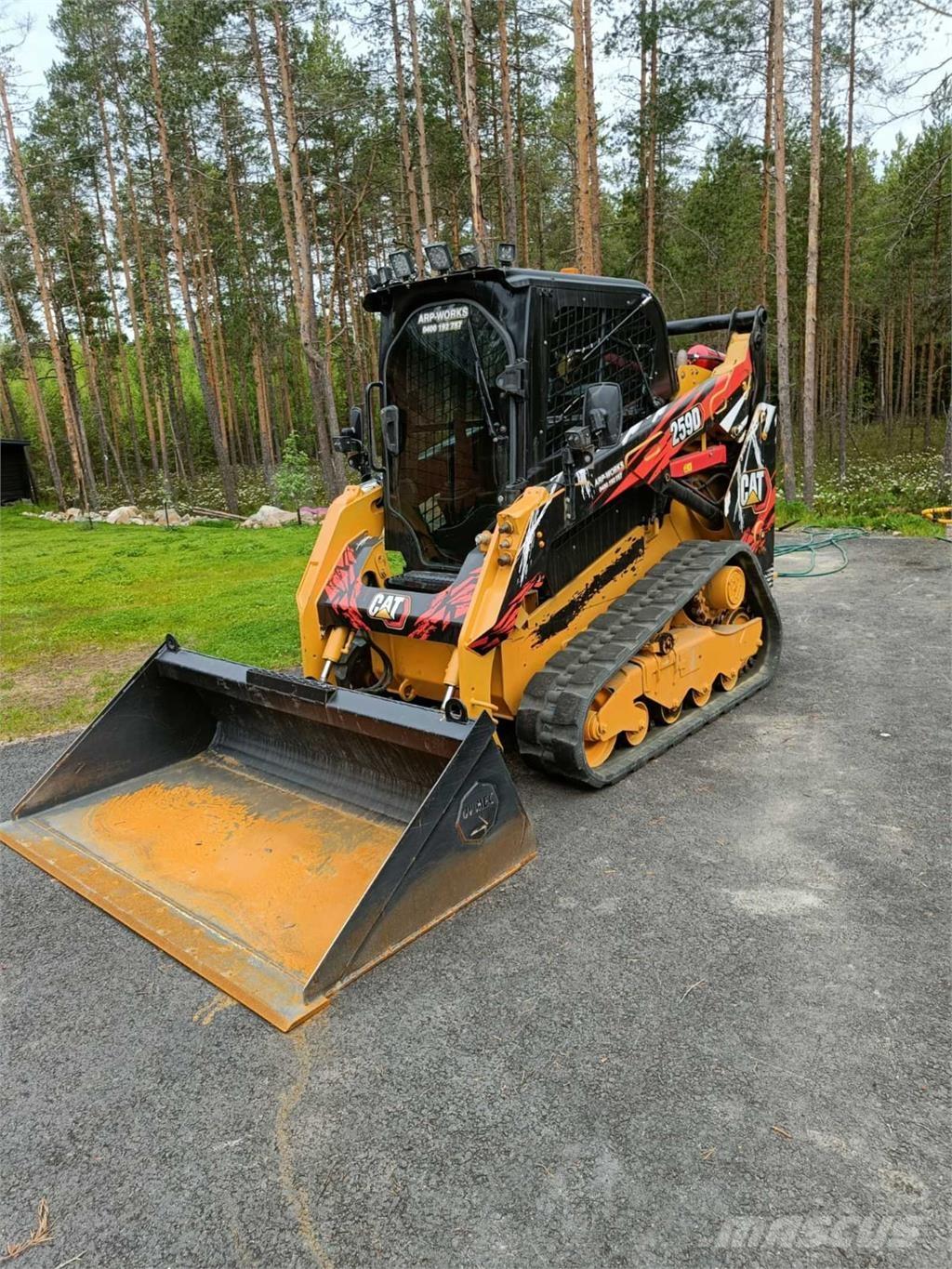 CAT 259D Mini incarcator