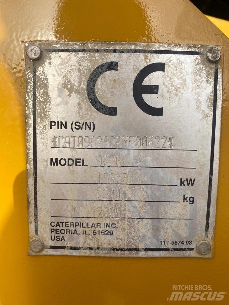 CAT 962 G Incarcator pe pneuri