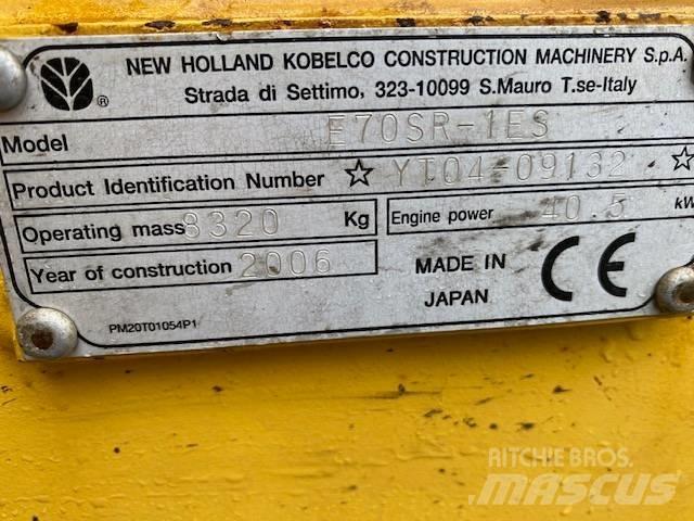 New Holland E 70 SR Excavatoare 7t - 12t