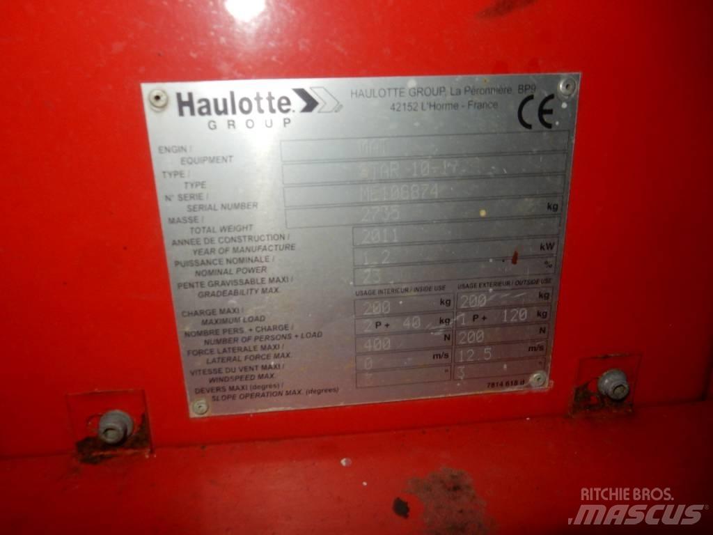 Haulotte Star 10 Nacele cu brat articulat