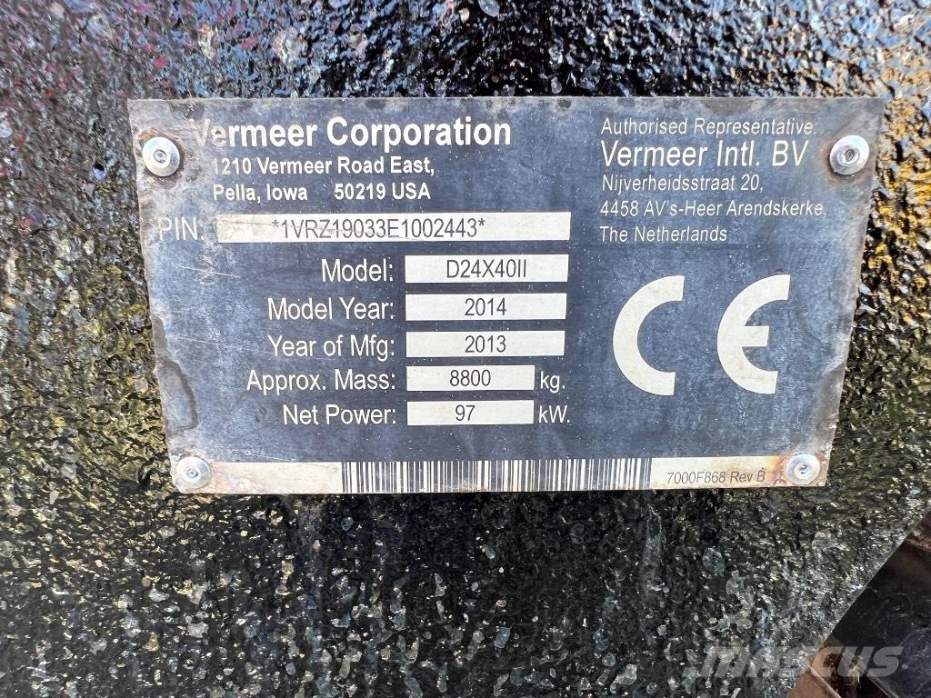 Vermeer D24X40II Instalatii de foraj orizontal