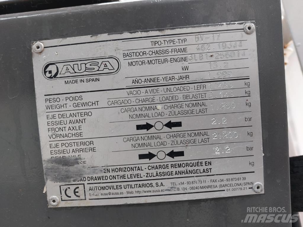 Ausa DV 17 Minitractor de teren