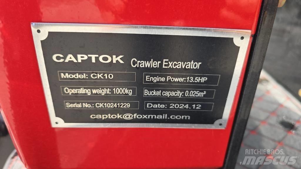 Captok CK10 Mini excavatoare < 7t