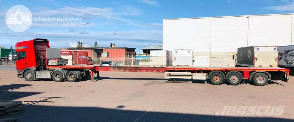 HRD S PTB 3N TROMBON Flatbed/Dropside semi-trailers