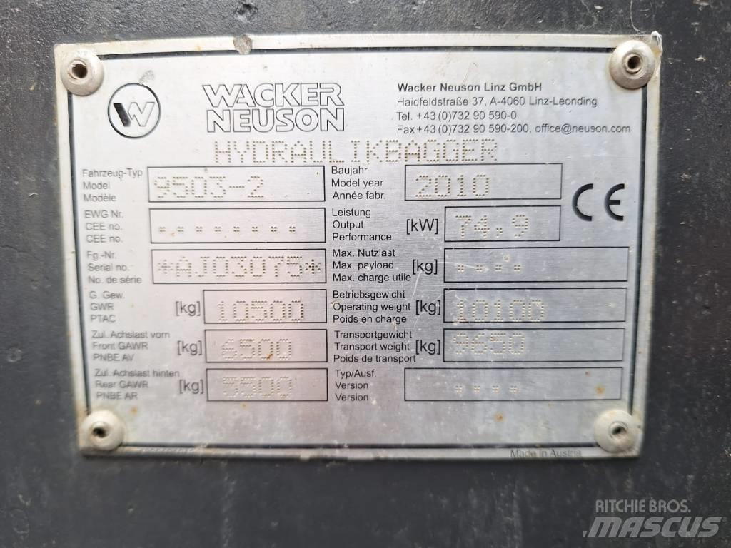Wacker Neuson 9503-2 Excavatoare cu roti