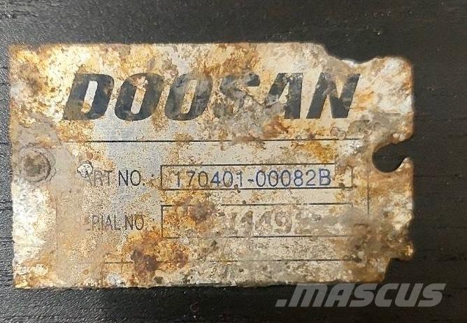 Doosan Final drive Sasiuri si suspensii