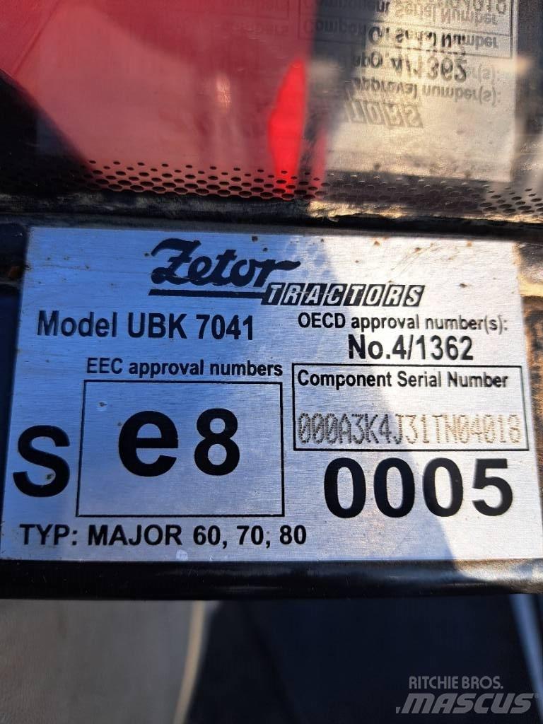 Zetor MAJOR 80 Tractoare