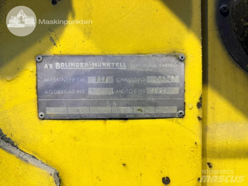 Volvo BM 218 Incarcator pe pneuri