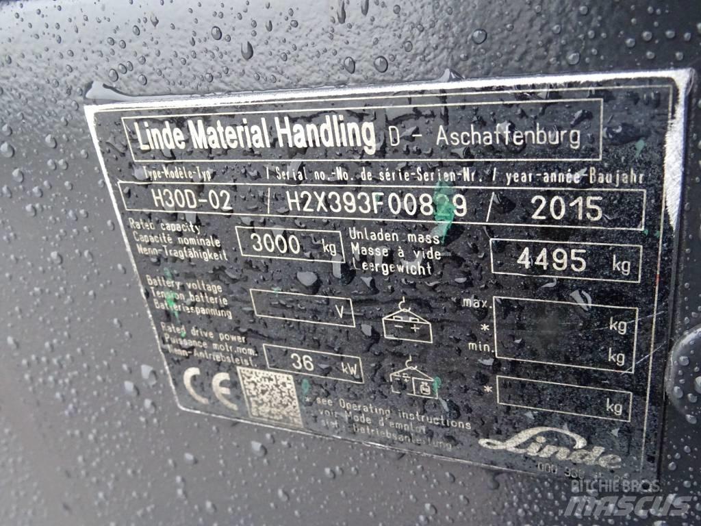 Linde H30D-02 Stivuitor diesel
