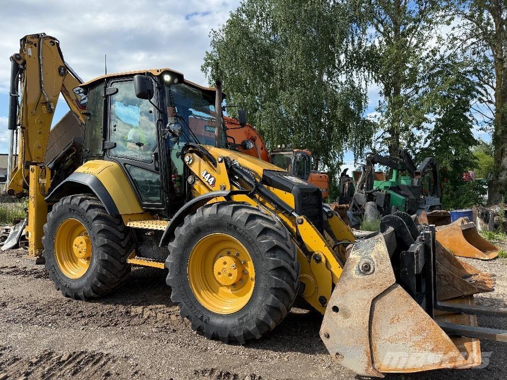 CAT 444 Buldoexcavatoare