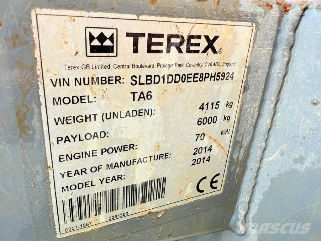 Terex TA 6 Minitractor de teren