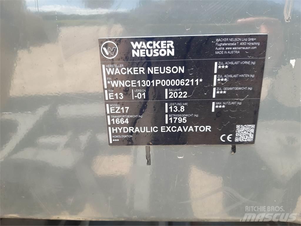 Wacker Neuson EZ17 Excavatoare pe șenile
