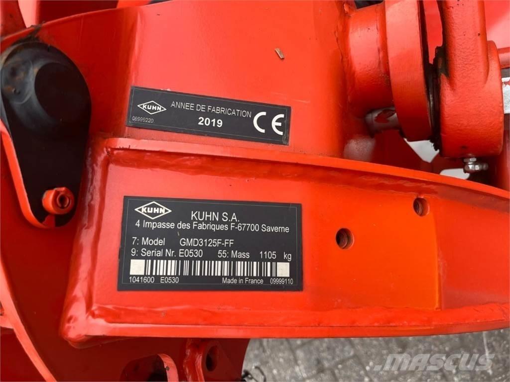 Kuhn GMD 3125F Cositoare de iarba cu umidificator