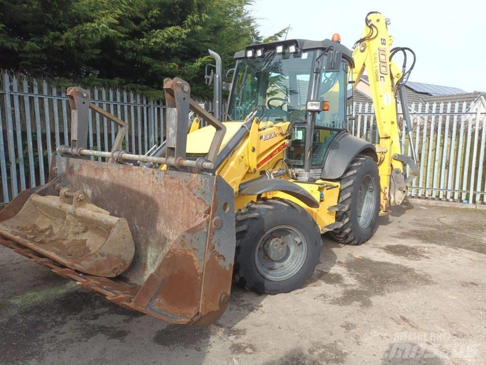 New Holland B 100 Buldoexcavatoare