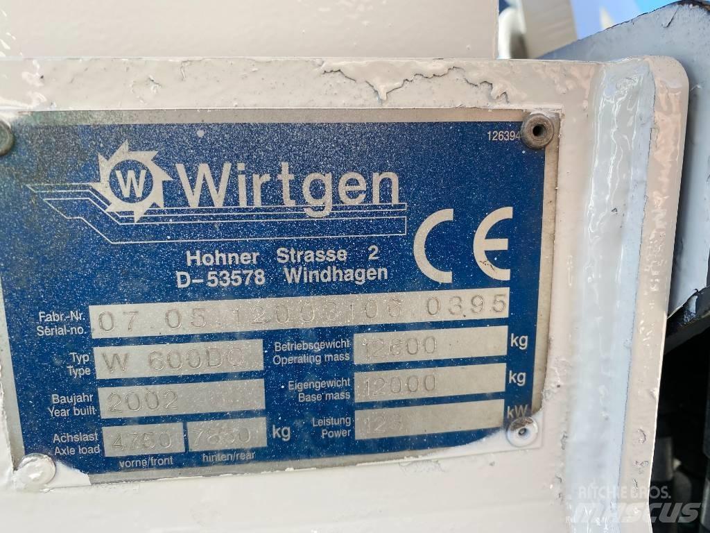 Wirtgen W600DC Utilaje asfalt cu freze reci