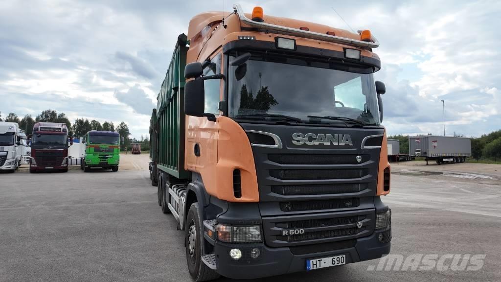 Scania R 500 Camioane cu macara