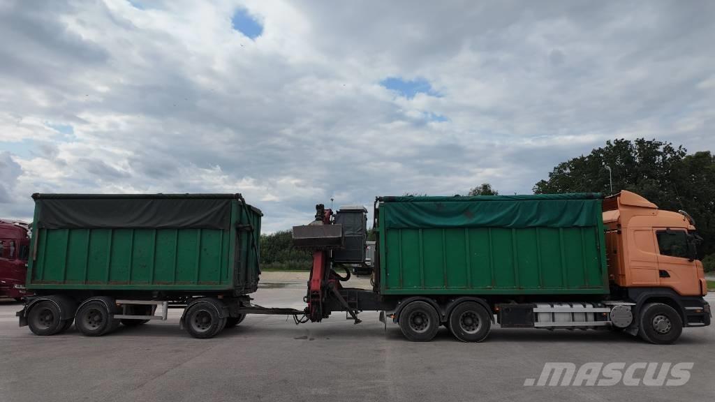 Scania R 500 Camioane cu macara