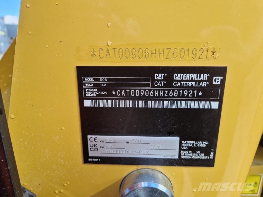 CAT 906 Incarcator pe pneuri