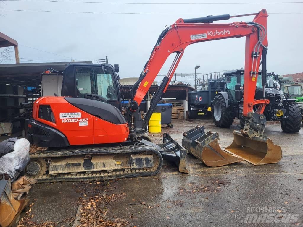 Kubota KX 080-4 Mini excavatoare < 7t
