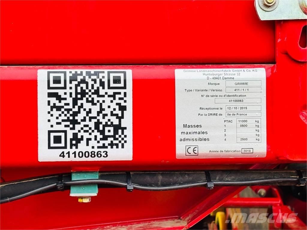 Grimme SE 260 UB Recoltatoare de cartofi