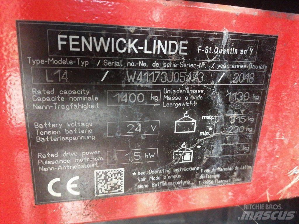 Linde L14 Transpaleta manuala