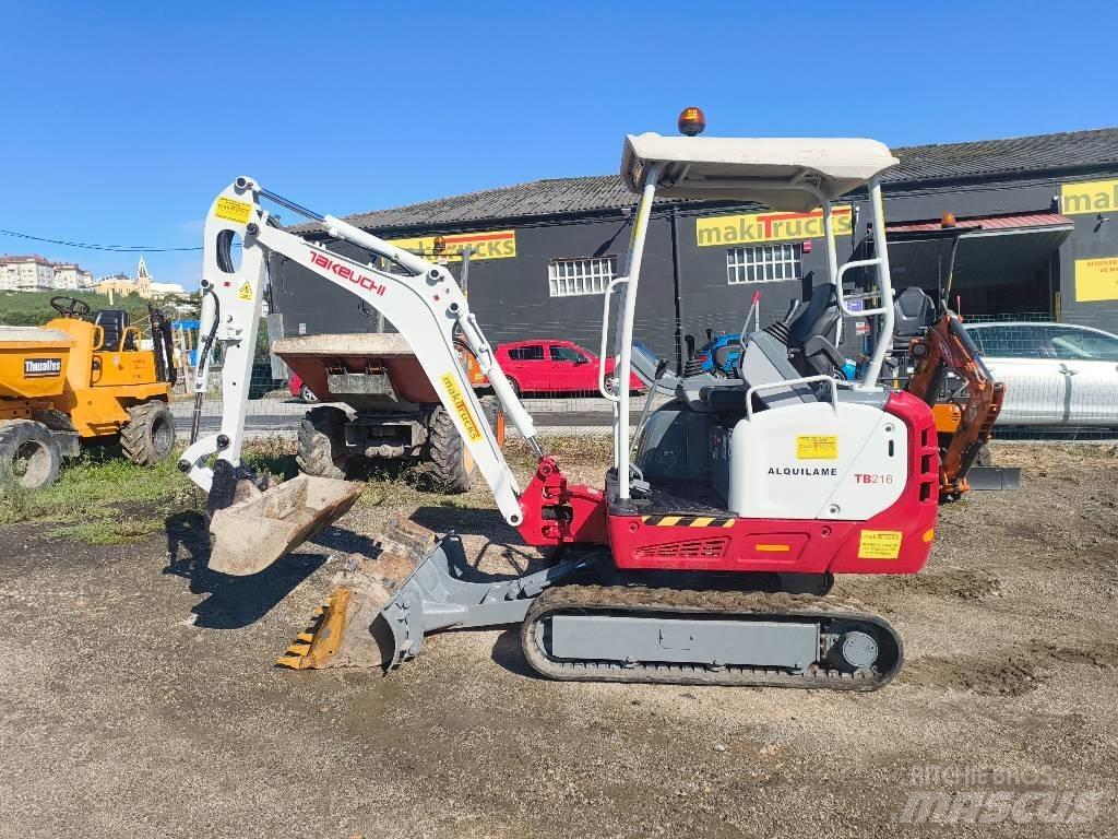 Takeuchi TB 216 Mini excavatoare < 7t