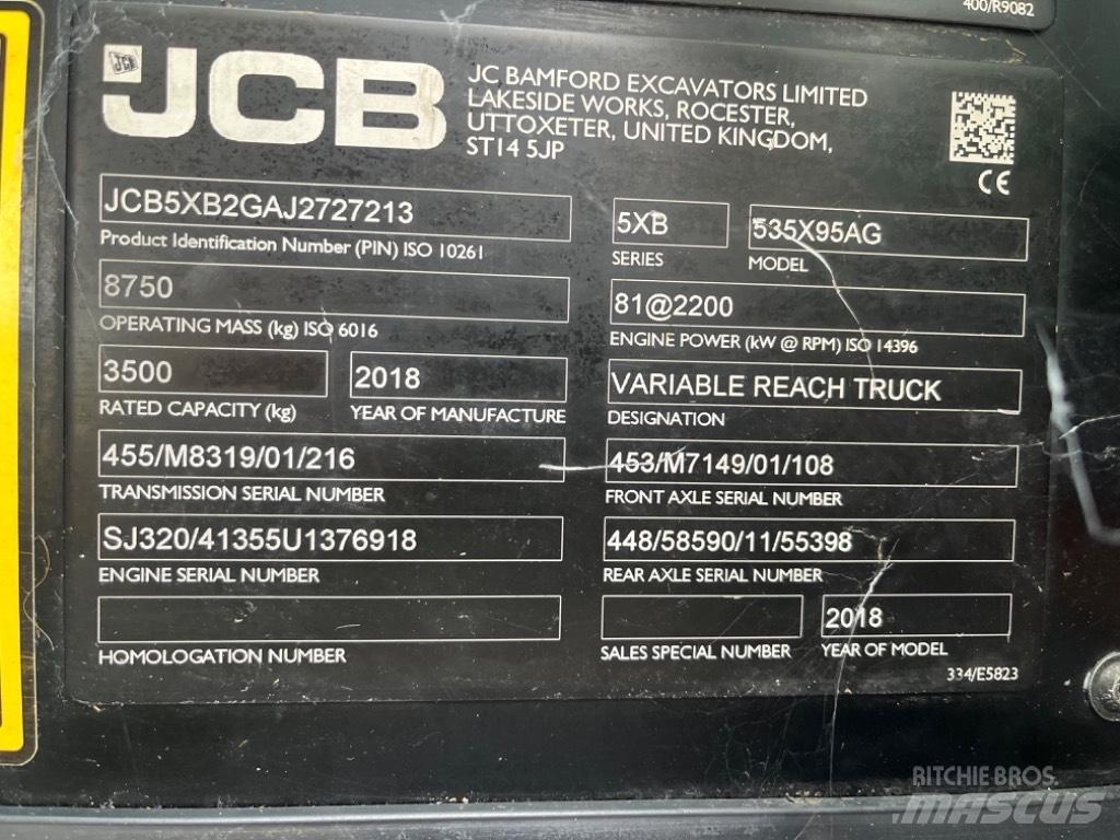JCB 535-95 Agri Manipulatoare agricole
