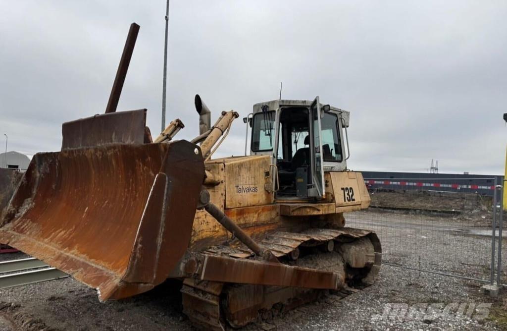 Liebherr 732 Buldozere pe senile