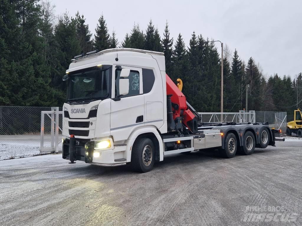 Scania R540 8x2 Camioane cu macara