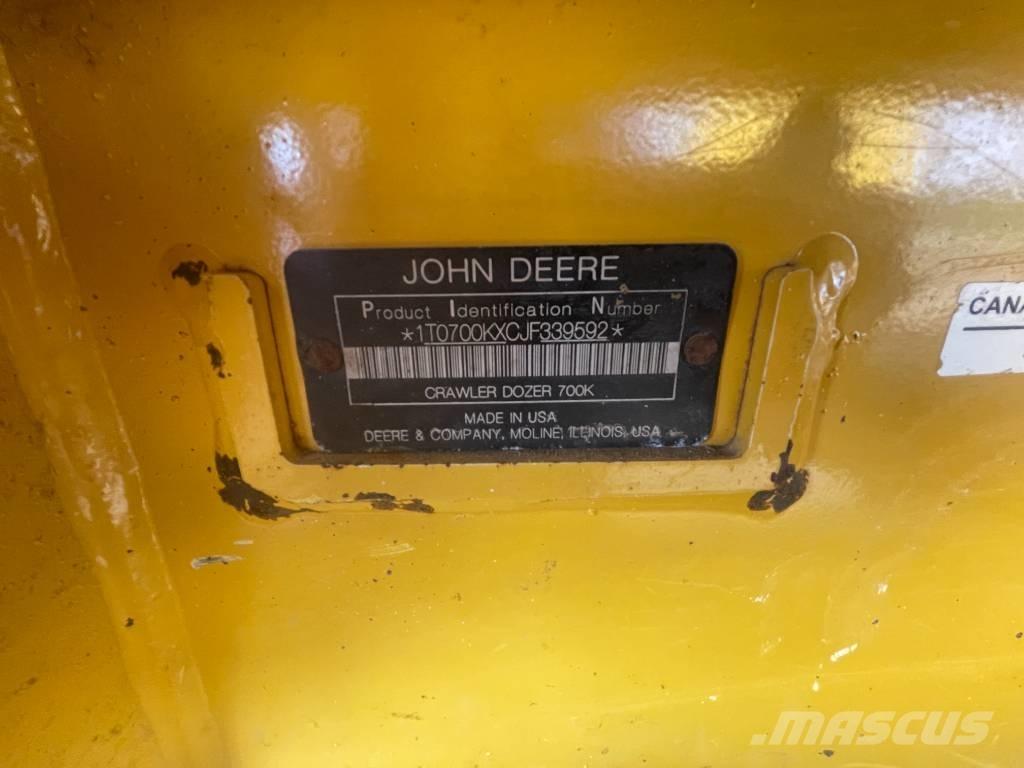 DEERE 700K LGP Buldozere pe senile