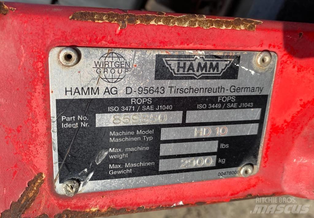 Hamm HD 10 Cilindri compactori dubli