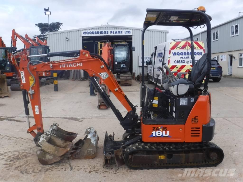 Hitachi ZX 19 U-6 Mini excavatoare < 7t