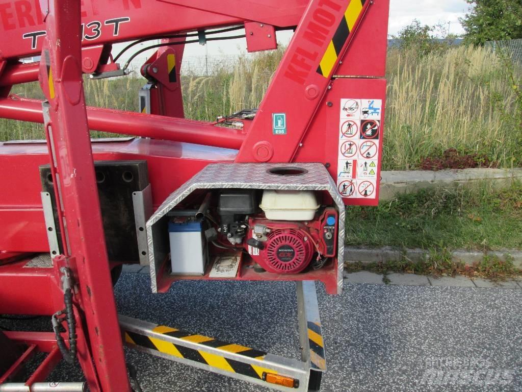 Europelift TM13T Platforme aeriene montate pe remorca