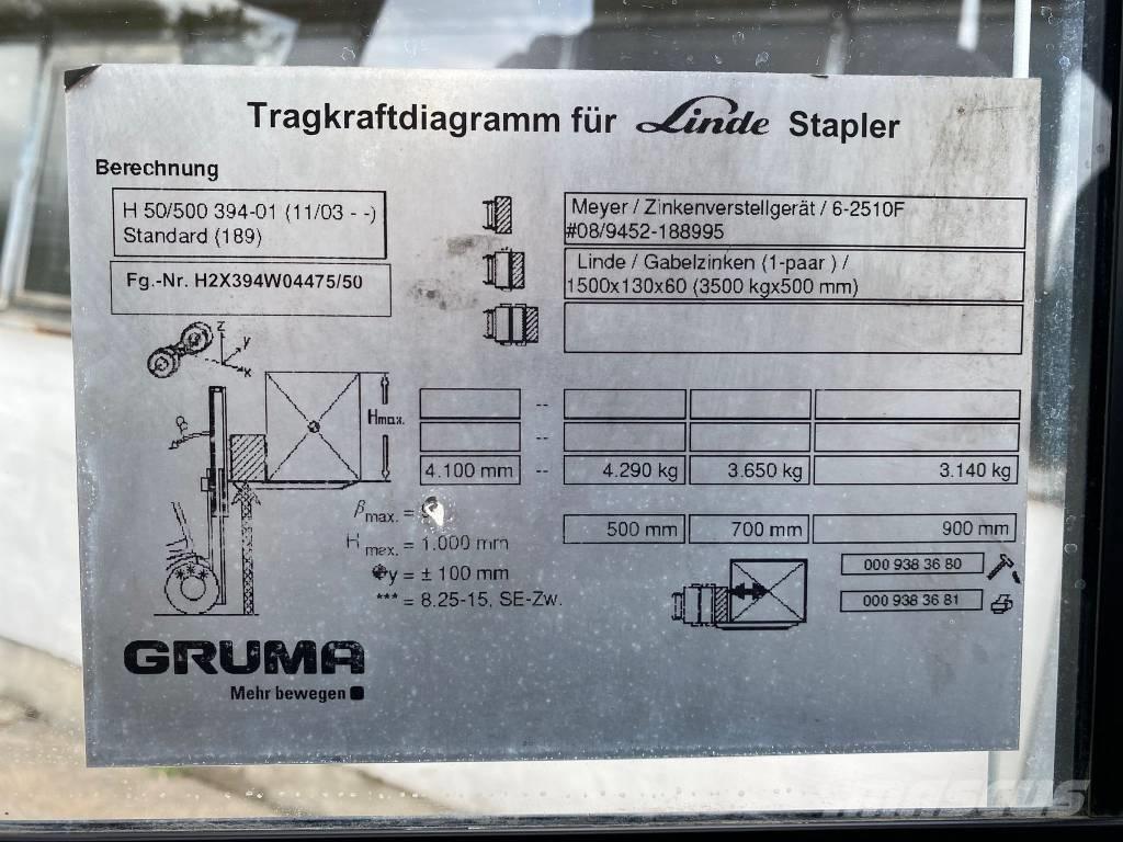Lindemann H 50 D Stivuitor diesel