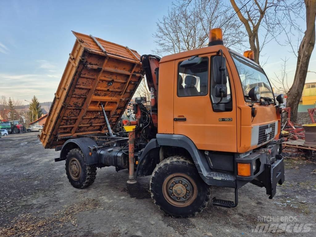 MAN 8 163 Wywrotka Autobasculanta