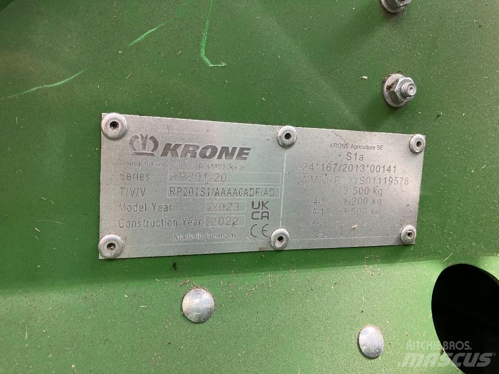 Krone Varipack v190 Masina de balotat cilindric