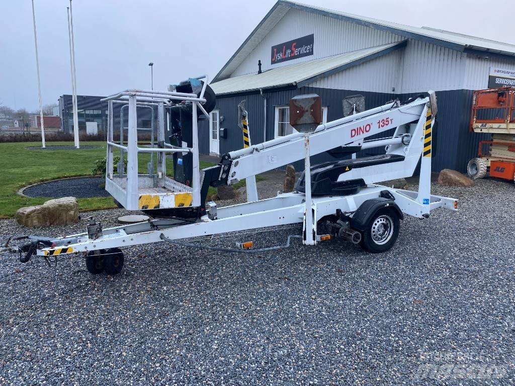 Dino 135 T Platforme aeriene montate pe remorca